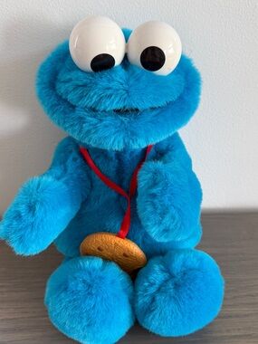 Vintage 1997 Tyco Sesame Street "Yum Yum" Cookie Monster